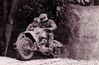 Thierry SANZEY au Championnat de France de side car cross en 1982